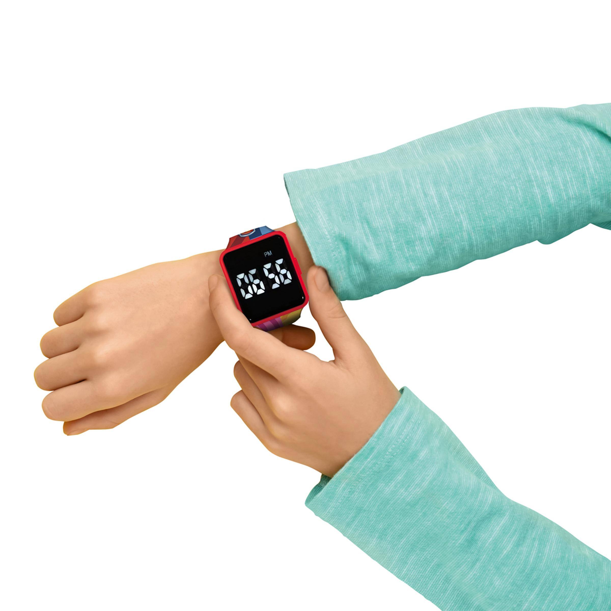 Alt View 3. Lexibook - Paw Patrol LED Digital Watch - Blue.
