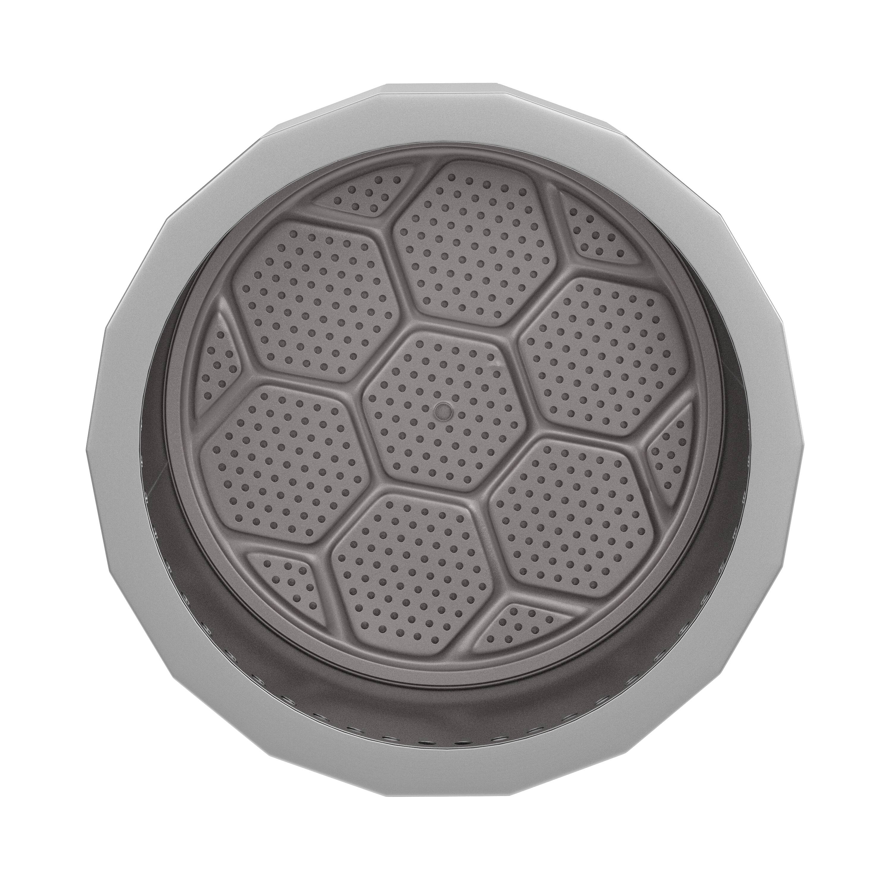 Alt View 7. Emma + Oliver - Hestia Steel Portable Smokeless Wood Burning Firepit with Waterproof Cover for Outdoor Use - Stainless Steel.