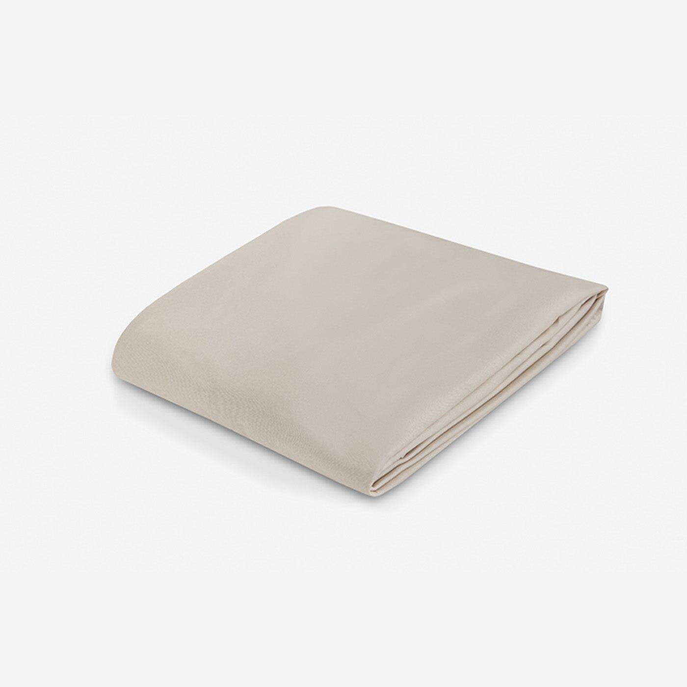 Back. Bedgear - Dri-Tec Foundation Cover - Medium Beige, Queen - medium-beige.
