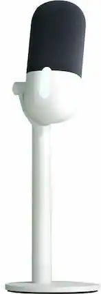 Front. Elgato - Elgato Wave Neo Wired Condenser Microphone for Computer, Recording, Voice, Meeting Room, Professional Audio, Gaming - Red.