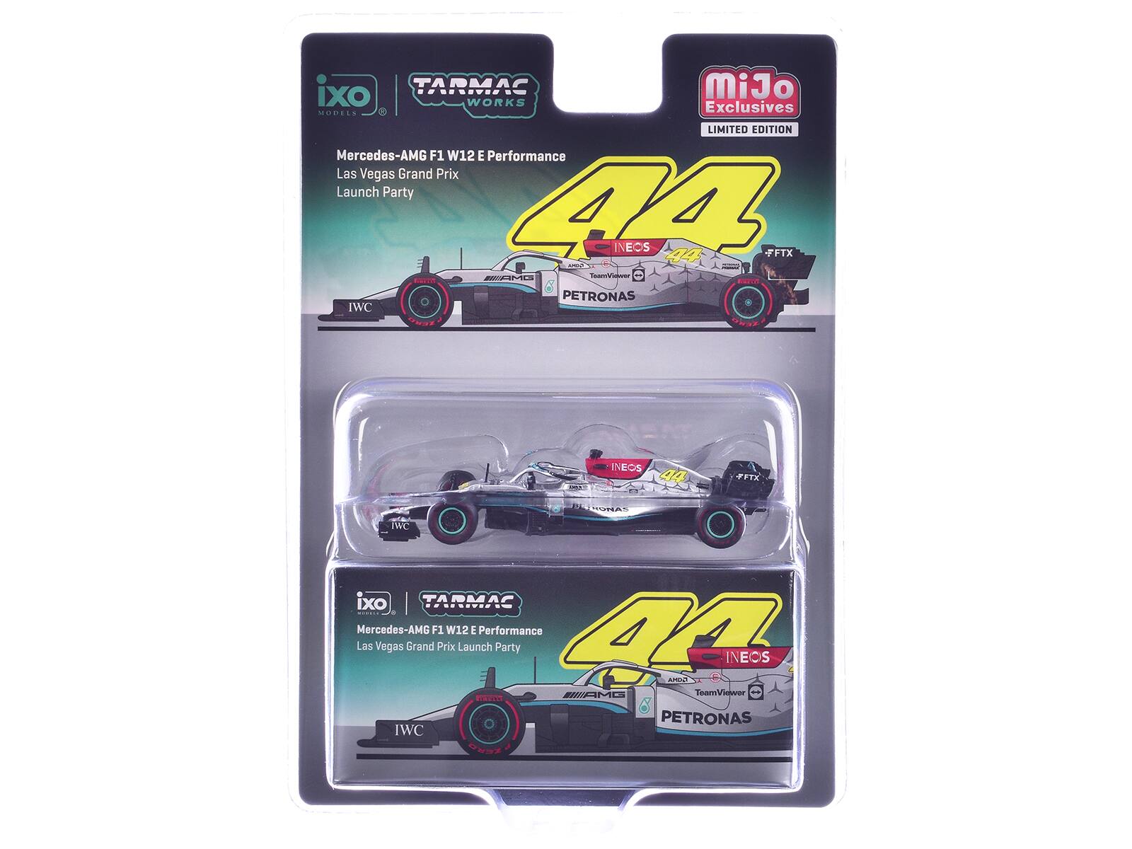 ixo TARMAC MiJo WORKS Exclusives MODELS LIMITED EDITION Mercedes-AMG F1 W12 E Performance Las Vegas Grand Prix Launch Party 44 INEOS FFTX #WAMG TeamViewer PETRONAS IWC

KIKA
INEOS 44
FFTX
IWC

ixo TARMAC PROTEVIZIONE Mercedes-AMG F1 W12 E Performance 44 Las Vegas Grand Prix Launch Party INEOS DOMA WAMG TeamViewer PETRONAS IWC