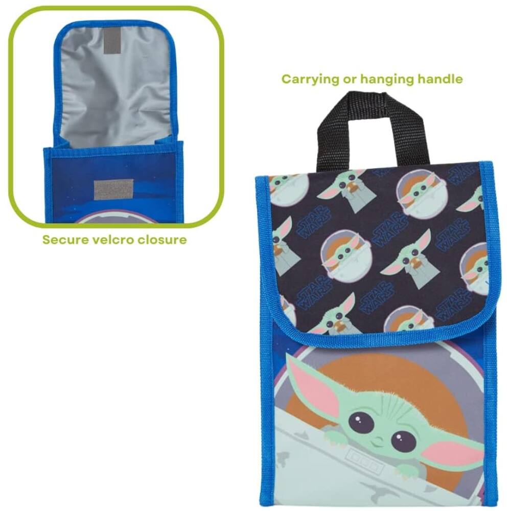 Carrying or hanging handle

Secure velcro closure