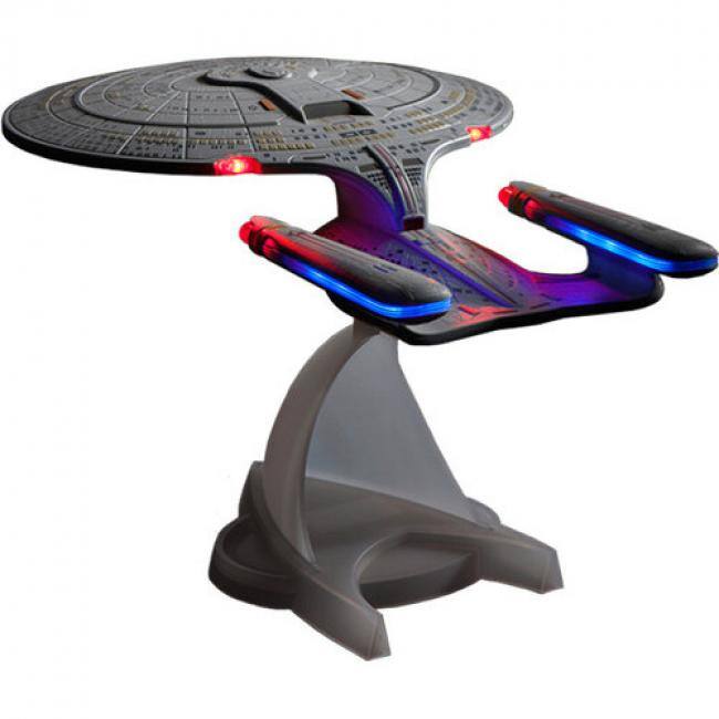 Alt View 8. PopMarket - Fametek STENTD - Star Trek: The Next Generation - USS Enterprise Bluetooth Speaker with LED & Sound - SPEAKERS - Multicolor.