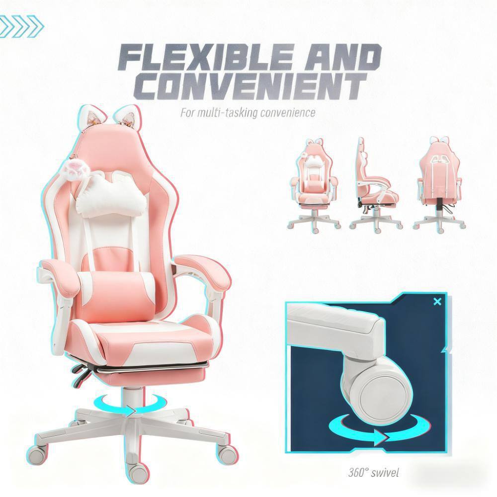 FLEXIBLE AND CONVENIENT  
For multi-tasking convenience  

360° swivel