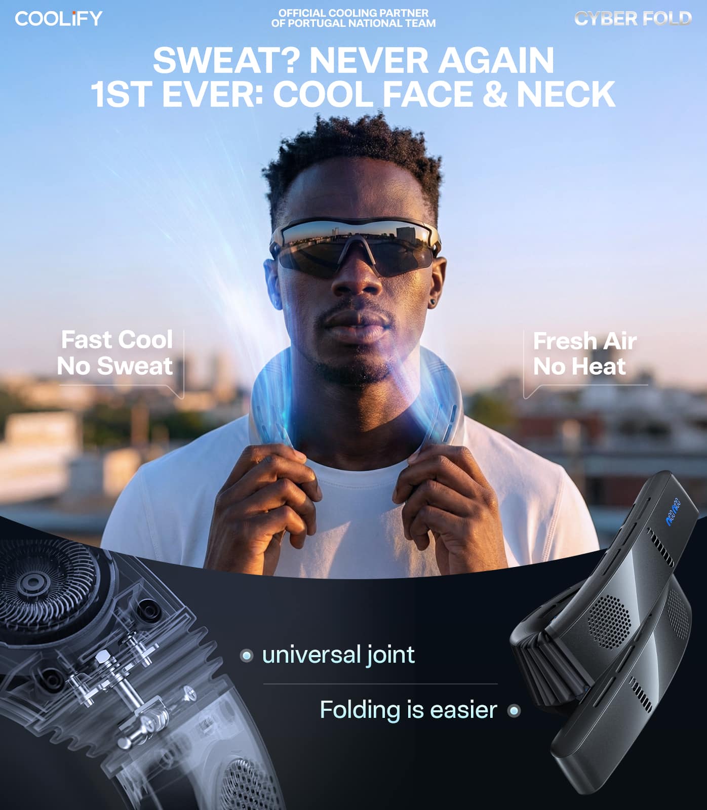扇風機・サーキュレーター TORRAS COOLIFY Cyber Amazon.com: TORRAS COOLiFY Cyber AI Neck Air Conditioner, Ultimate