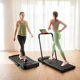 Urevo - Strol 2E 2-in-1 Treadmill - Black
