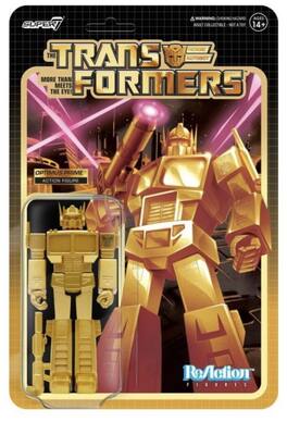 Super7 - Transformers - Reaction Figures Wv1 - Optimus Prime (Golden Lagoon) - COLLECTIBLES - Multicolor