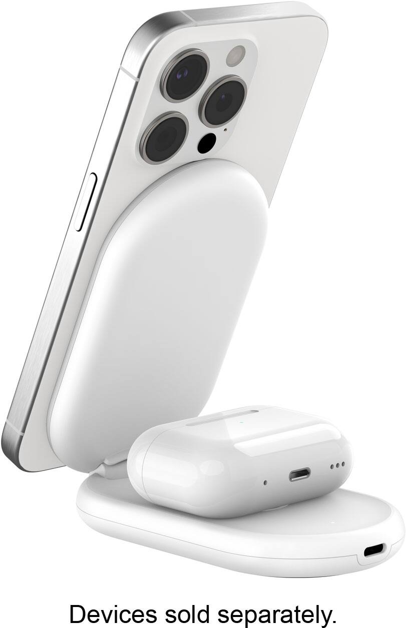 Belkin 2 in 1 Magnetic Foldable Wireless Charger with Qi2 15W