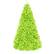 Front. Best Choice Products - Artificial Lime Green Christmas Tree, Unlit Pine Design w/Easy Assembly - Lime Green.