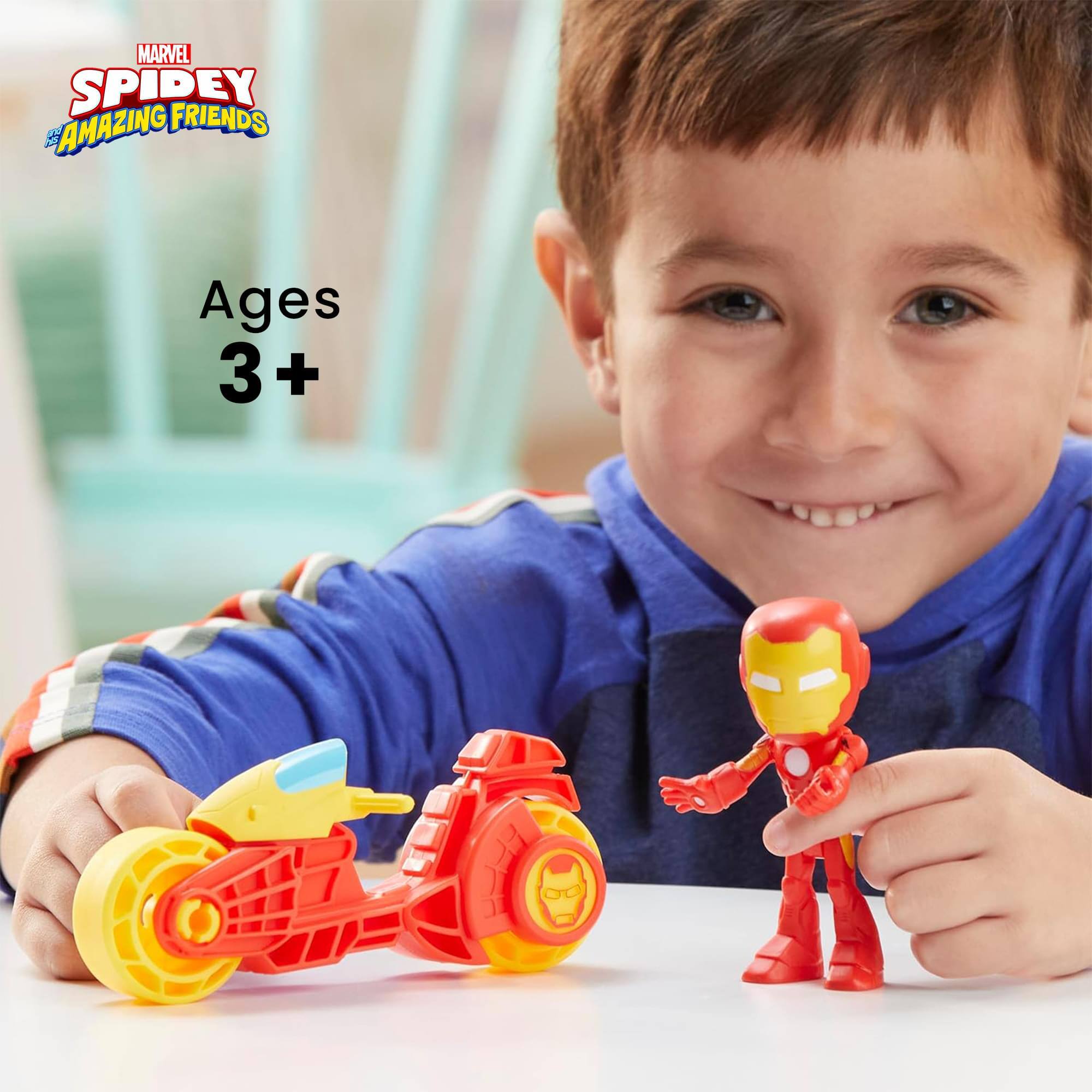 MARVEL SPIDEY THE AMAZING FRIENDS  
Ages 3+
