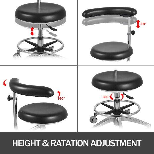 3.9"  
360° HEIGHT & ROTATION ADJUSTMENT