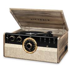 VICTROLA
TUNING
MIN MAX
POWER
VOLUME
PLAY/PAUSE
STOP
REPEAT
RANDOM
OPEN/CLAMP
VICTROLA