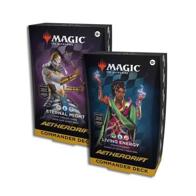 Magic: The Gathering Aetherdrift Commander Deck - Living Energy Magic: The Gathering Aetherdrift Commander Deck - Living Energy