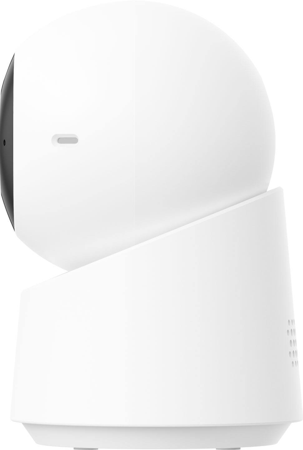 Left. eufy - E30 Indoor Wired 4K PTZ Security Camera with Spotlight - White.