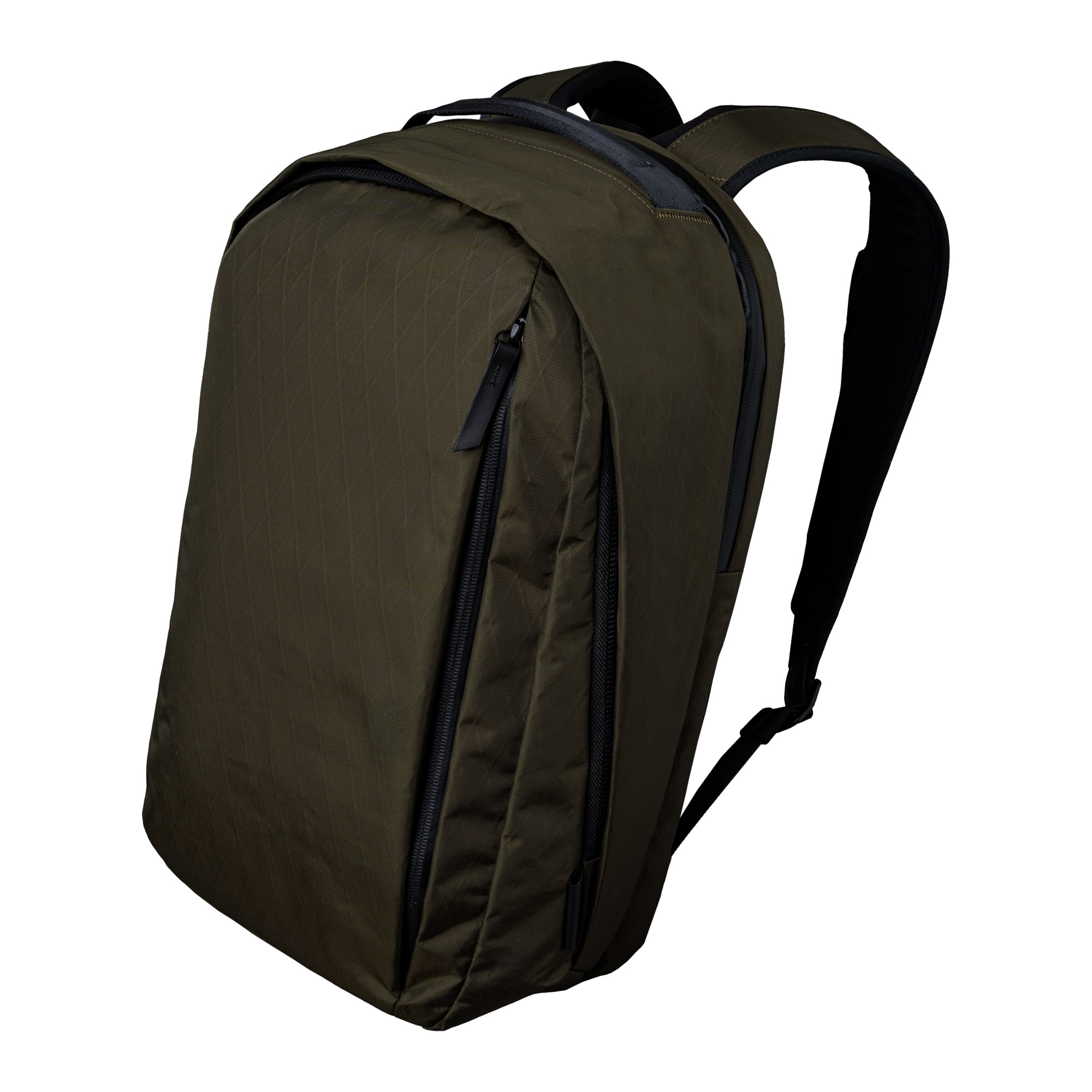 Front. ALPAKA - Metro Backpack Pro 24L Laptop Backpack for Men, Backpack with Laptop Compartment (16"), Bottle Sleeve - Olive Green X-Pac X42.