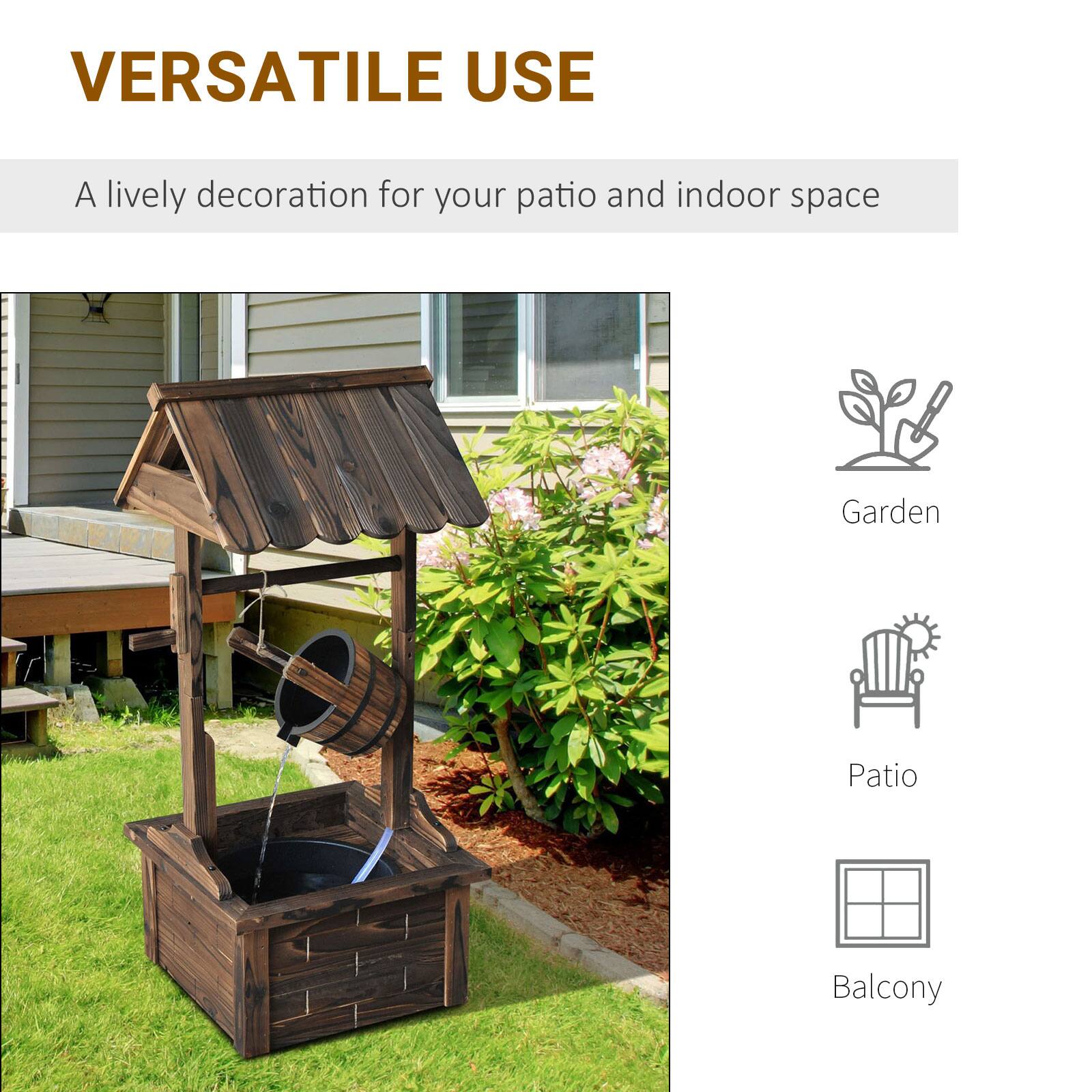 VERSATILE USE

A lively decoration for your patio and indoor space

Garden  
Patio  
Balcony