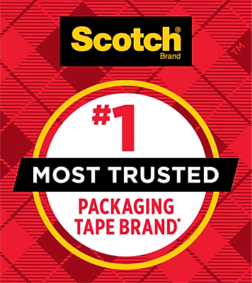 Scotch Brand™  
#1 MOST TRUSTED PACKAGING TAPE BRAND*