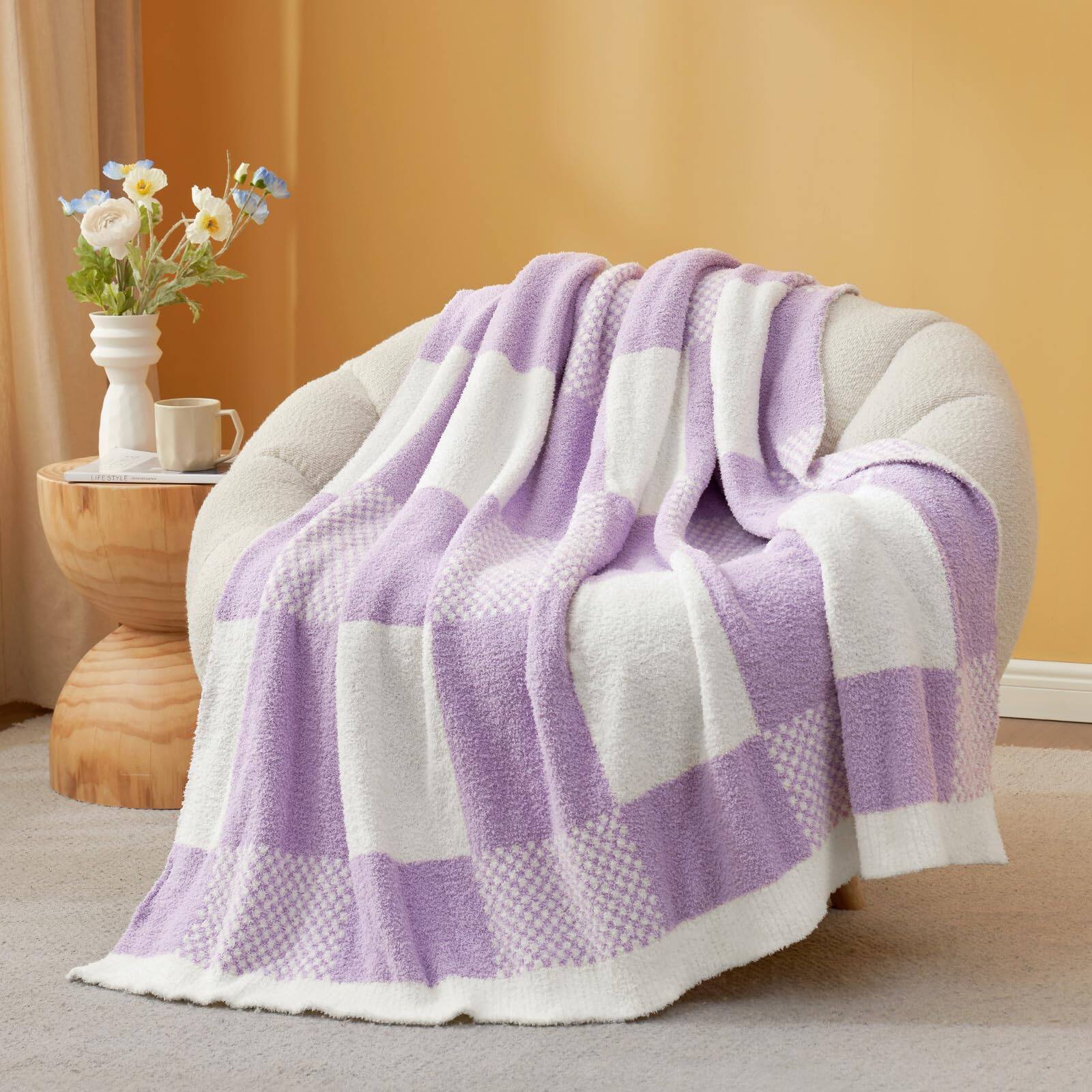 Lilac Purple-Throw(50"x60")