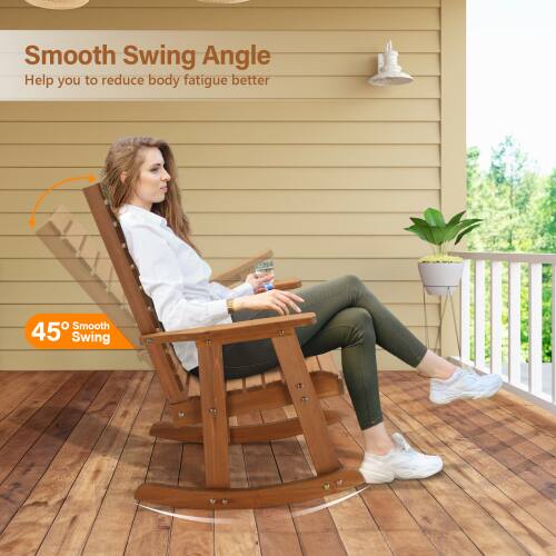 Smooth Swing Angle  
Help you to reduce body fatigue better  

45° Smooth Swing