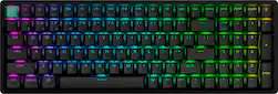 Keychron - K4 HE Custom 96% Wireless Hall Effect Mechanical Switch Gaming Keyboard with Programmable QMK Launcher Software - Black - Front_Zoom