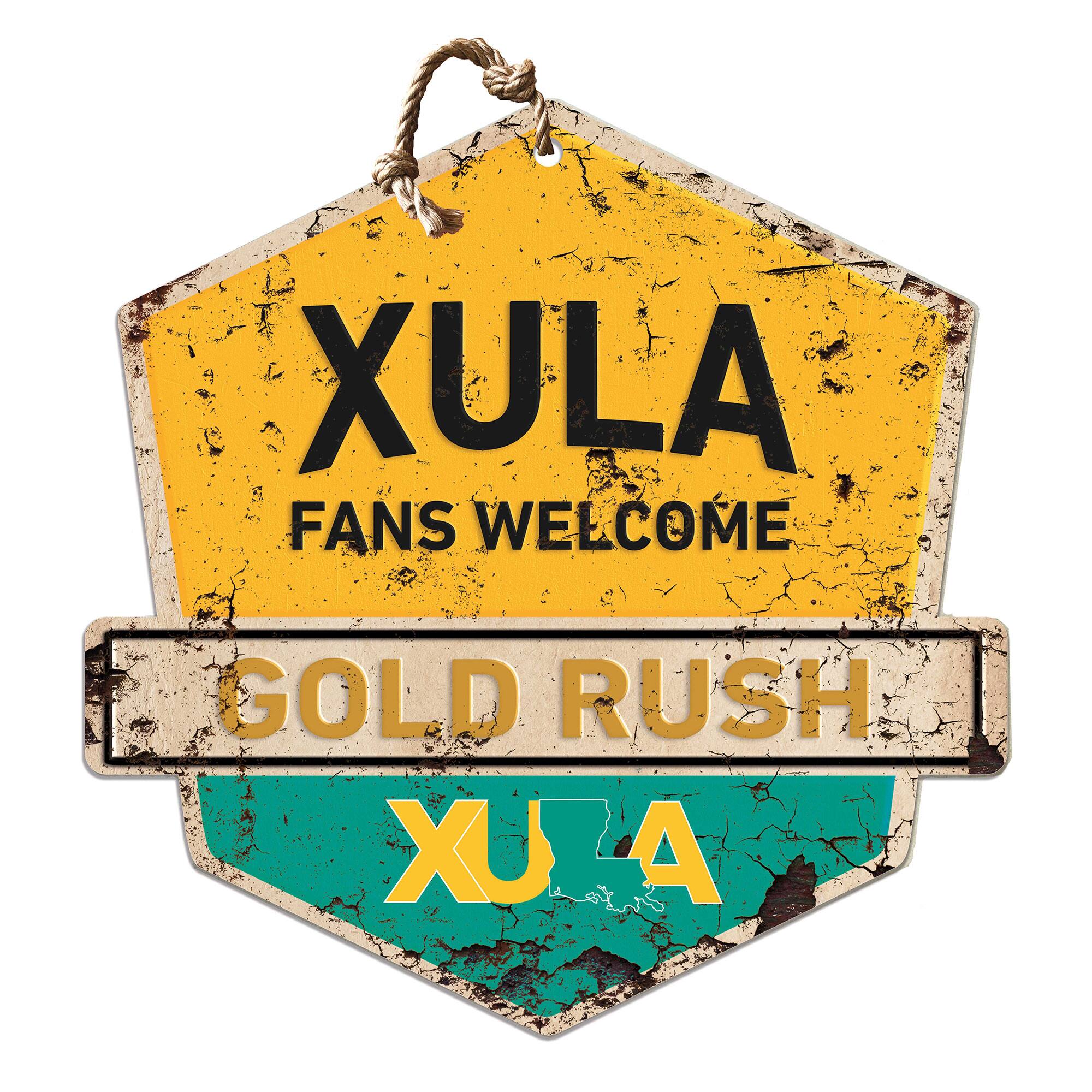 XULA Gold Fans Welcome Sign