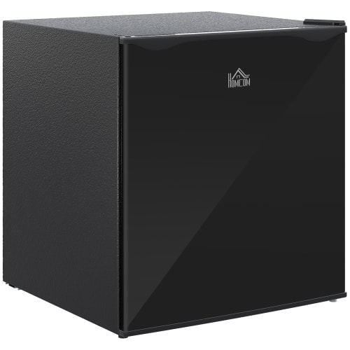 Lycvki - 1.1CuFt Countertop Upright Freezer Gray - Black