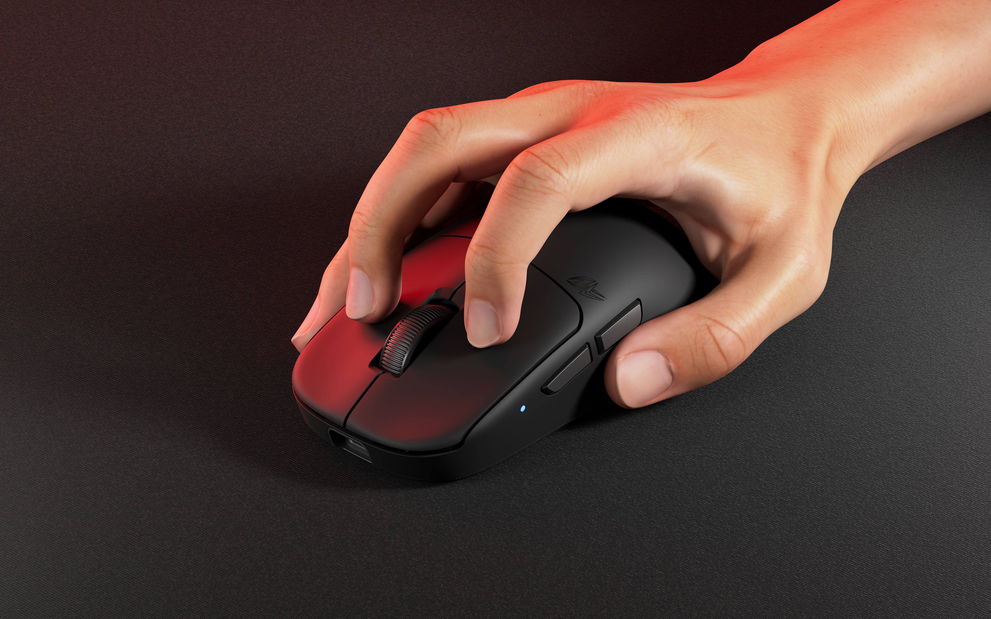 Alt View 5. Pulsar - TenZ 2.0 Signature Edition Mini Gaming Mouse - Black.