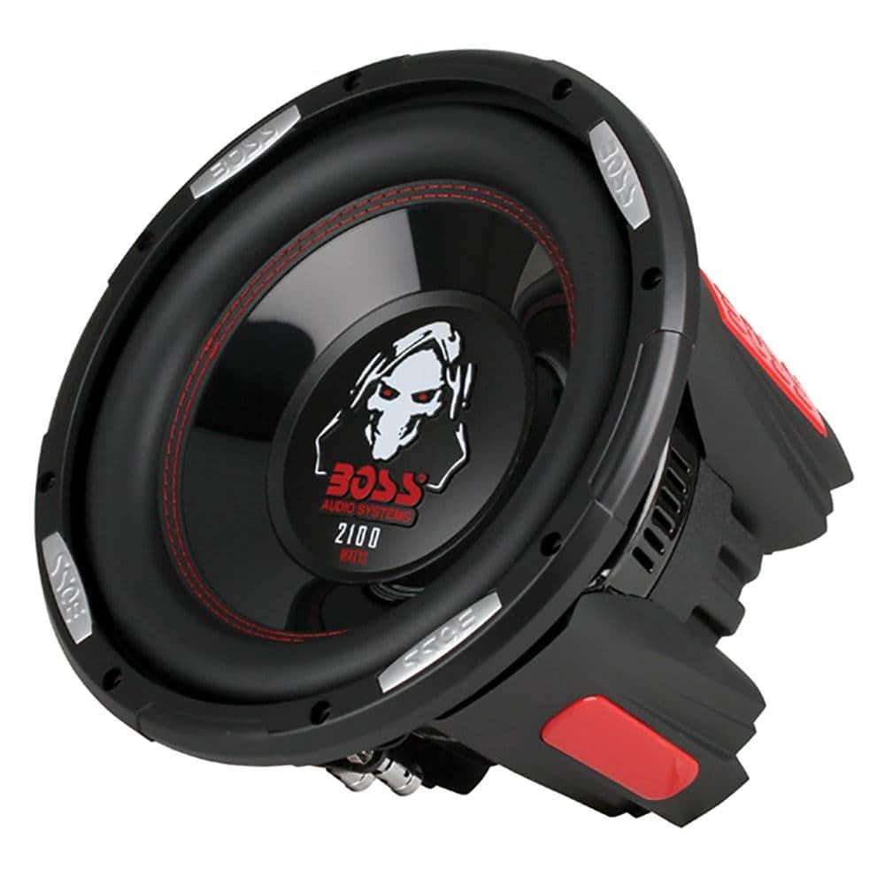 BOSS Audio - Phantom 10" 2100W DVC 4-Ohm Deep Bass Car Subwoofer | P106DVC - Black