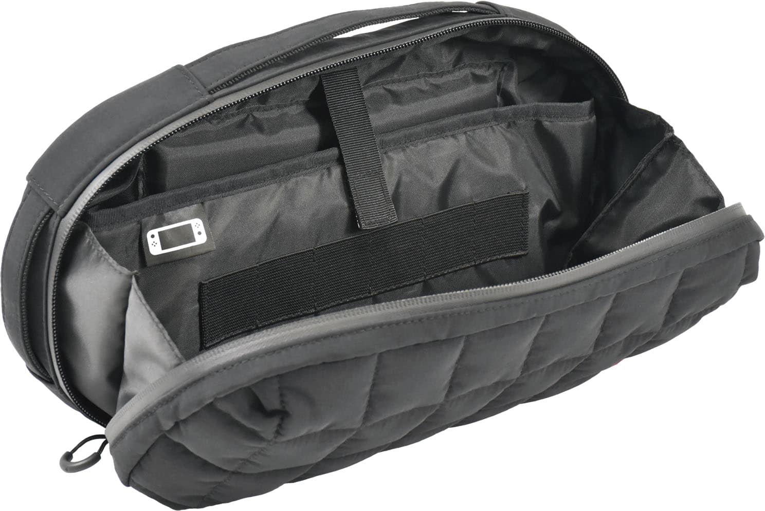 Angle. Hori - Puff Pouch for Nintendo Switch 2 - Black.