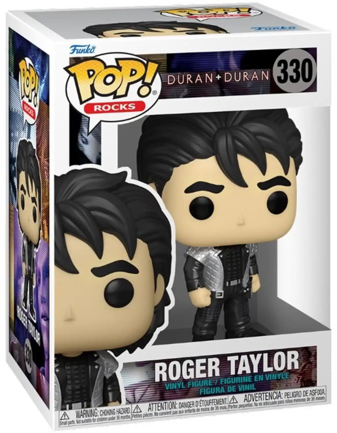 Cp Toske BE Funko! POP! DURAN + DURAN 330 ROCKS ROGER TAYLOR FIGURINE EN VINYLE VINYL FIGURE / FIGURINE FIGURE DE VINIL FIGURA DE VINIL. PEUGRO DE ASFIXIA TOUFFEMENT ADVERTENCIA: para niños menores de 36 meses DANGER: peques No adecuado HAZARD ATTENTION: enfants de moins de 36 mois Partes WARNING: CHOKING HAZARD. No convient pas a 36 mois Petites pieces subble fr chiden under 36 months Small parts.