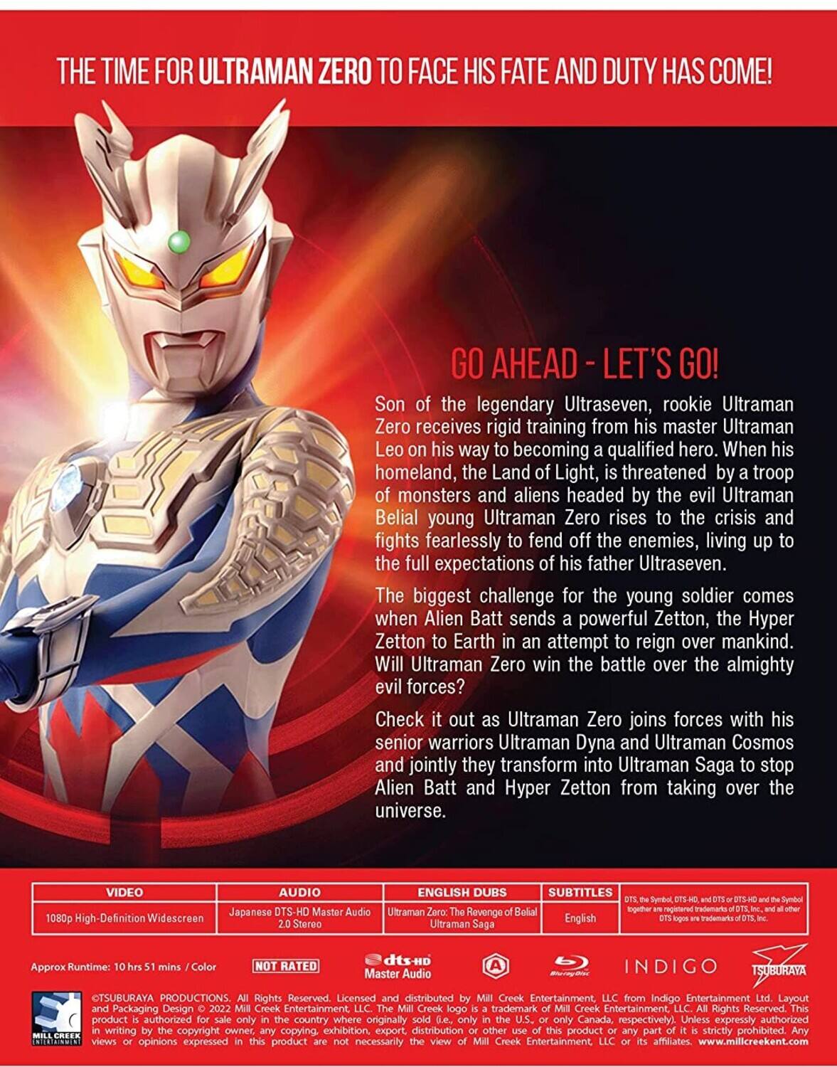 Alt View 1. Ultraman Zero: The Chronicle: The Complete Series   - BLU-RAY.