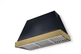 AGA - 48 inches - Externally Vented - Wall Range Hood - Gloss Black