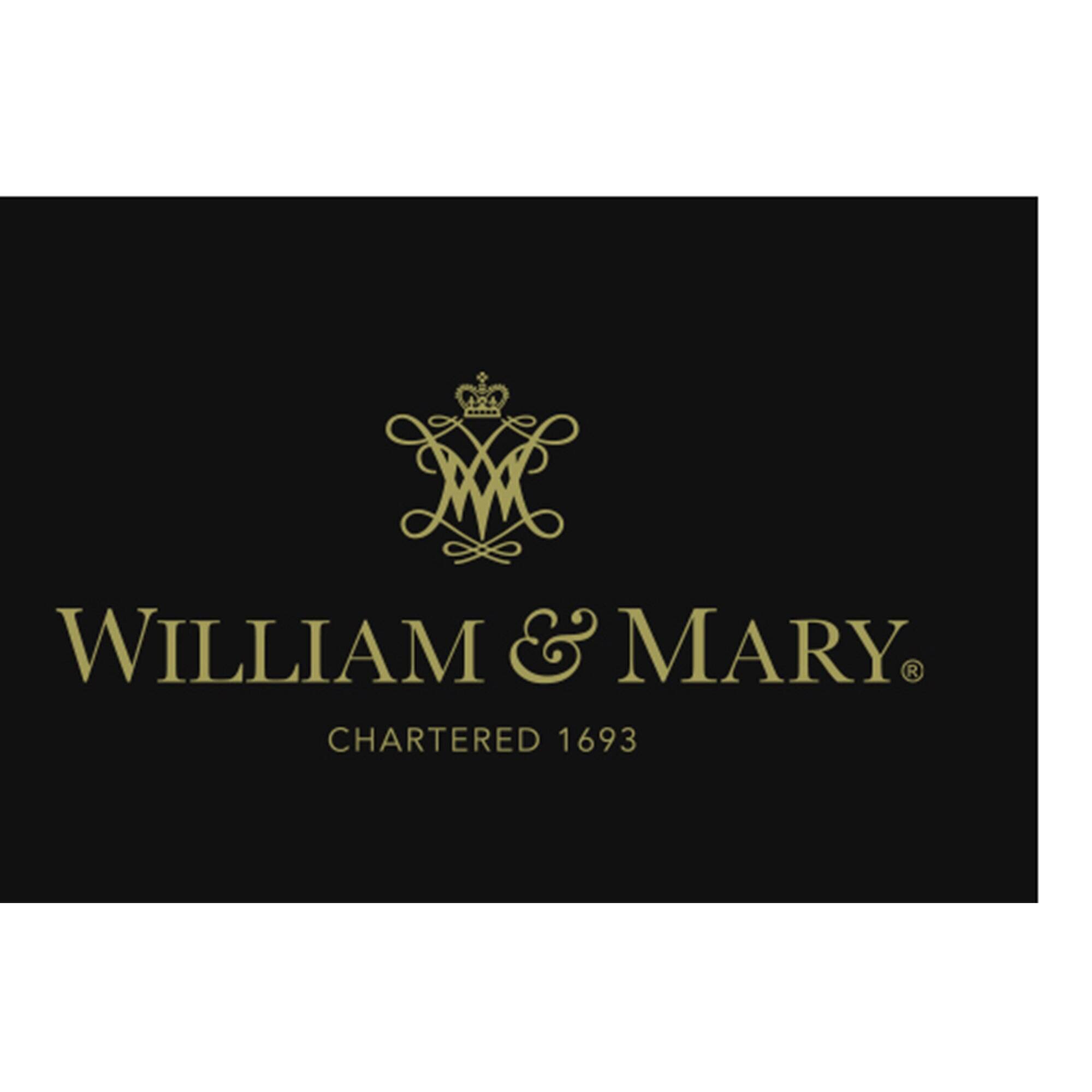 WILLIAM & MARY  
CHARTERED 1693
