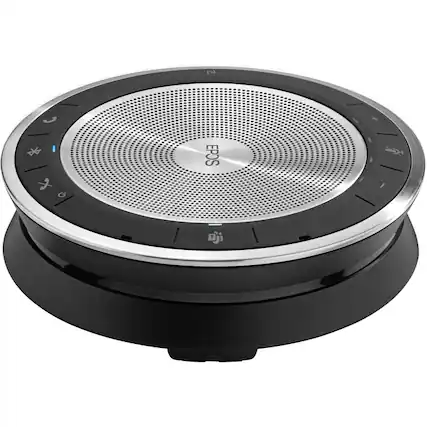 Front. EPOS - EPOS EXPAND SP 30T Speakerphone - Black, Silver - Black,Silver.