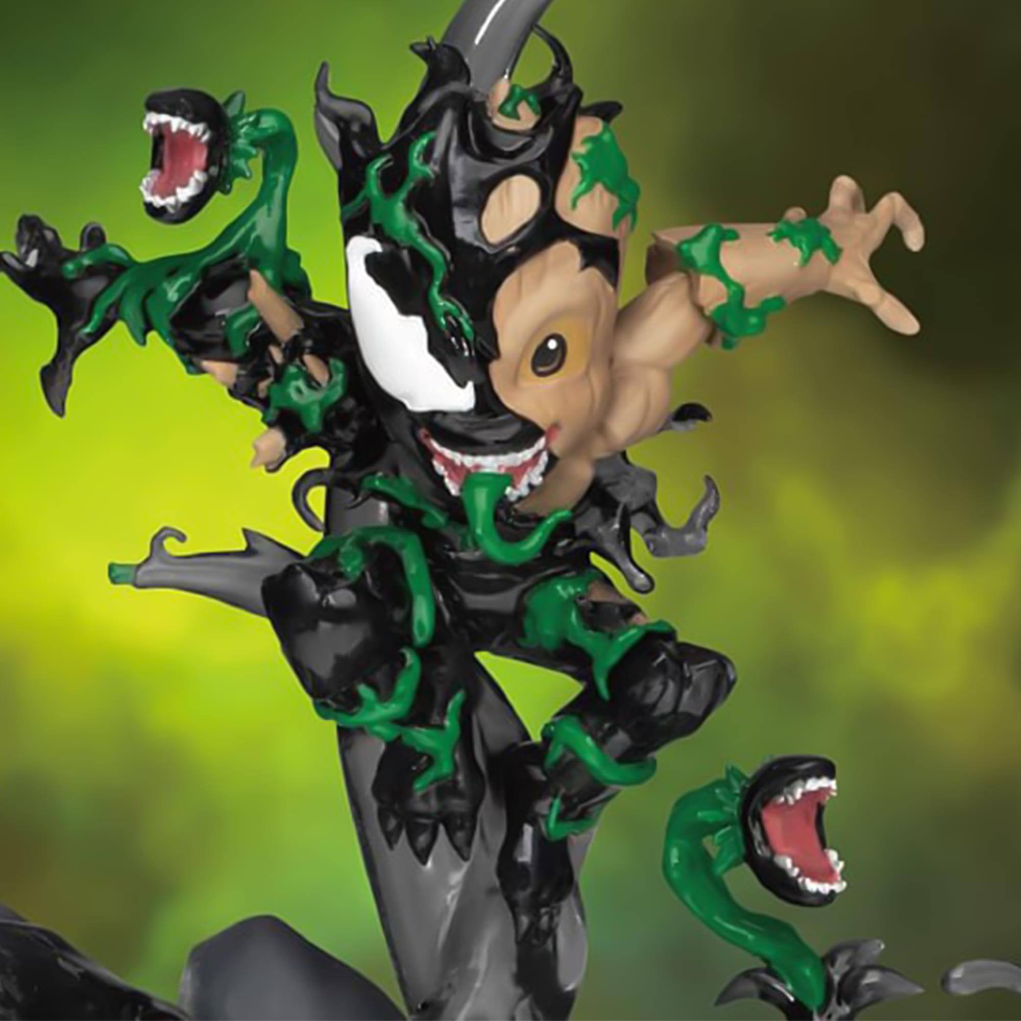 Alt View 10. Marvel - Marvel Spider-Man Maximum Venom Little Groot Diorama - Multi-Colored.