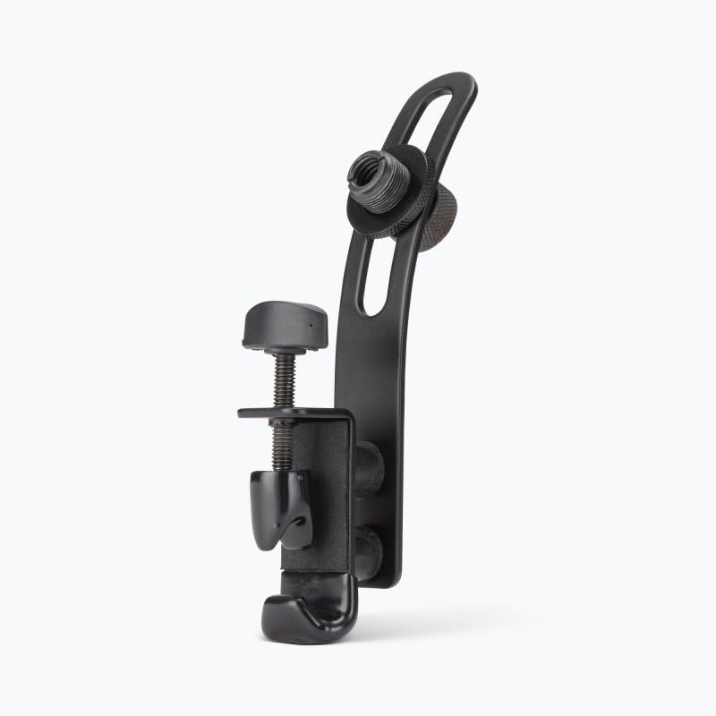 Alt View 6. On Stage Stands - On-Stage DM50 Drum Rim Microphone Clamp - Black.