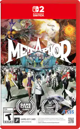 Metaphor: ReFantazio SteelBook Edition - Nintendo Switch 2
