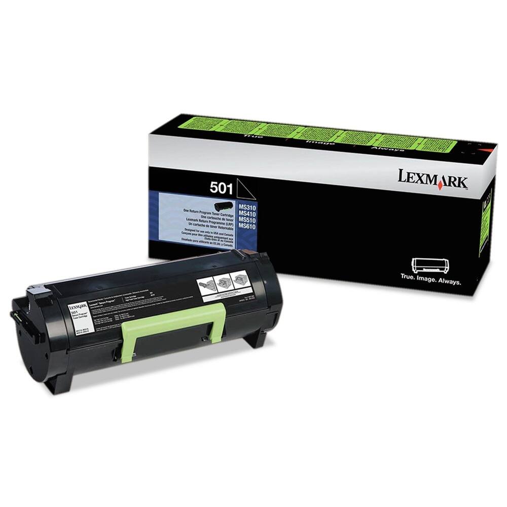 Lexmark - 50F1000 1,500 Page-Yield Return Program Toner - Black