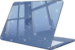 Fintie - Case for MacBook Neo 13 Inch (Model A3404, 2026 Release) Snap-On Hard Shell Cover, Ultra-Thin, Slim Fit, Lightweight - Glittering Indigo