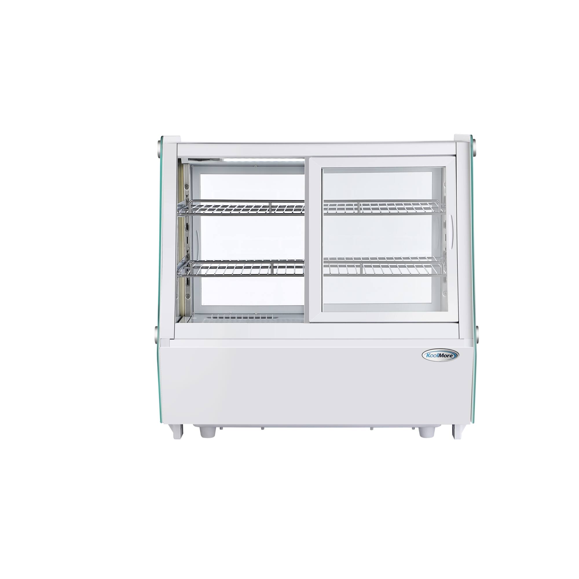 Back. Koolmore - 28 in. Self-Service Countertop Display Refrigerator in White (CDC-125-WH) - White.
