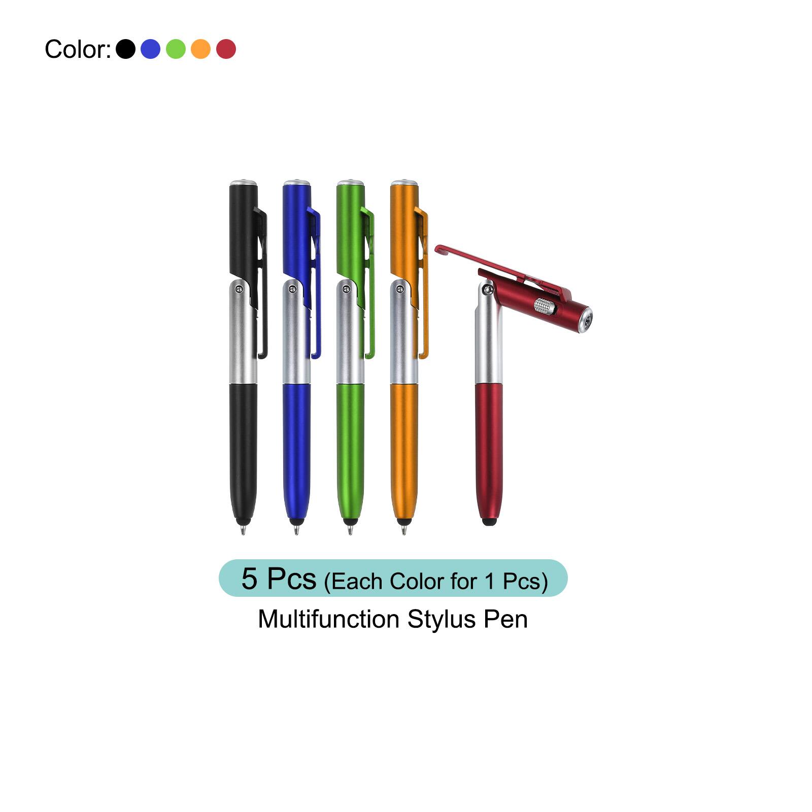 Color: 5 Pcs (Each Color for 1 Pcs) Multifunction Stylus Pen