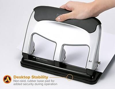 Desktop Stability  
Non-skid, rubber base pad for added security during operation