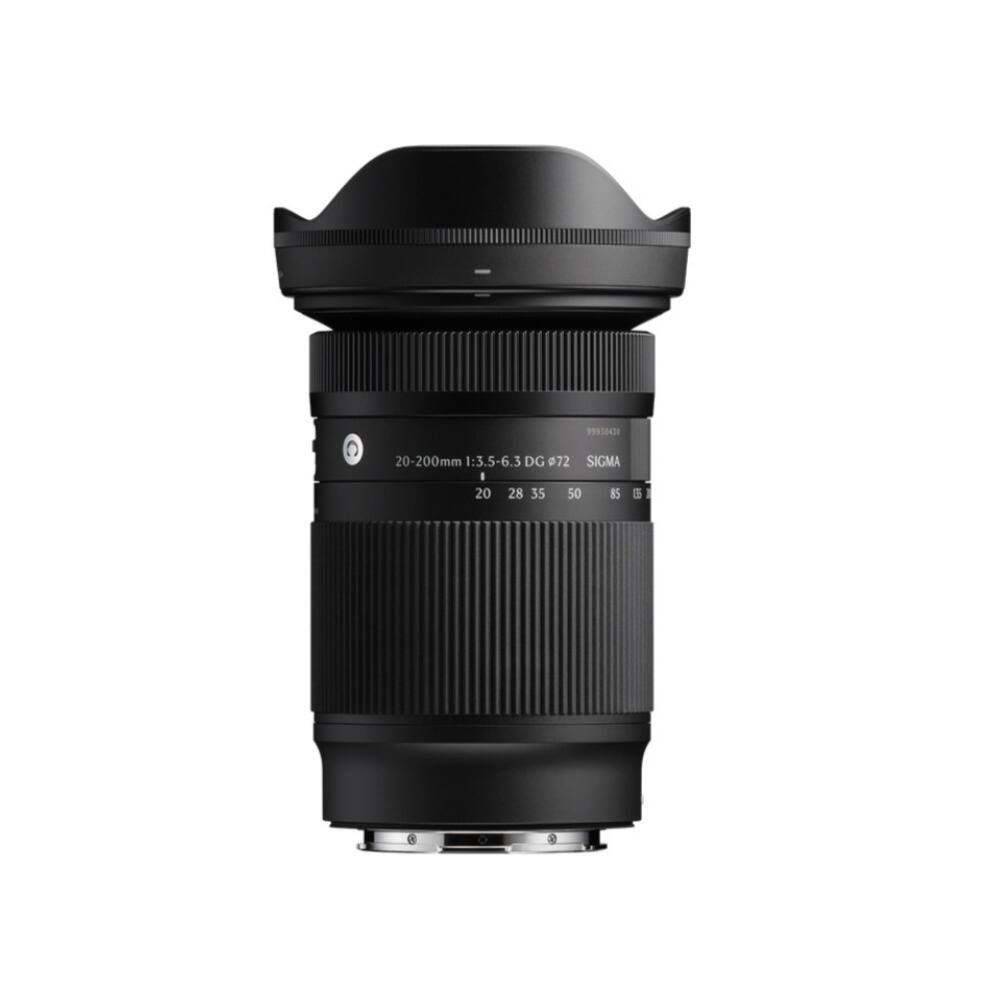 99938431  
20-200mm 1:3.5-6.3 DG 072  
SIGMA  
20 28 35 50 R5 G