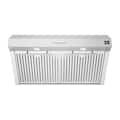 Forno Appliances - 30 inches - Externally Vented - Under cabinet Range Hood - Stainless Steel
