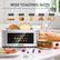 WIDE TOASTING SLOTS
Meet most family needs, and save your time to prepare a breakfast!
White Bagel Waffle Muffin Grain
888 2 -
Bagel Muffin Waffle Grain
Geek Chef