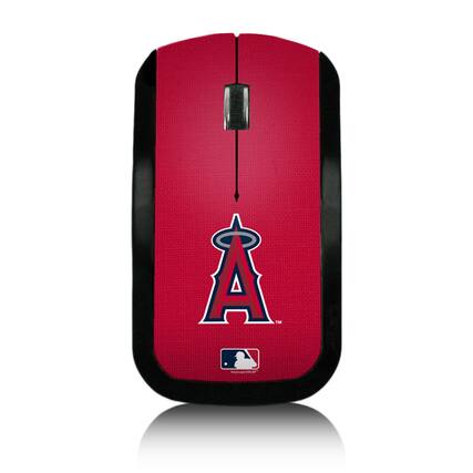 Front. Keyscaper - Los Angeles Angels Team Logo Wireless Mouse - Multicolor.