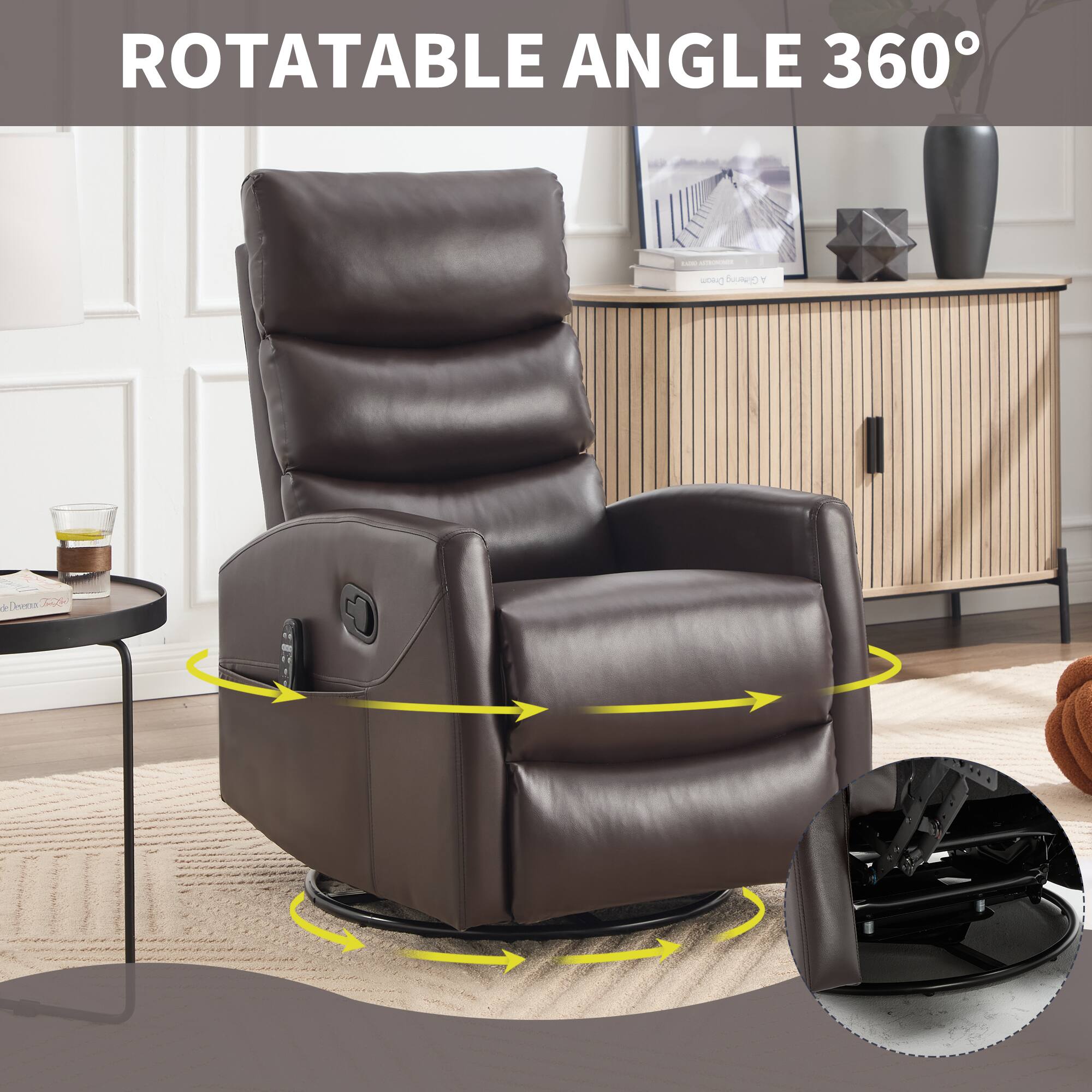 ROTATABLE ANGLE 360°