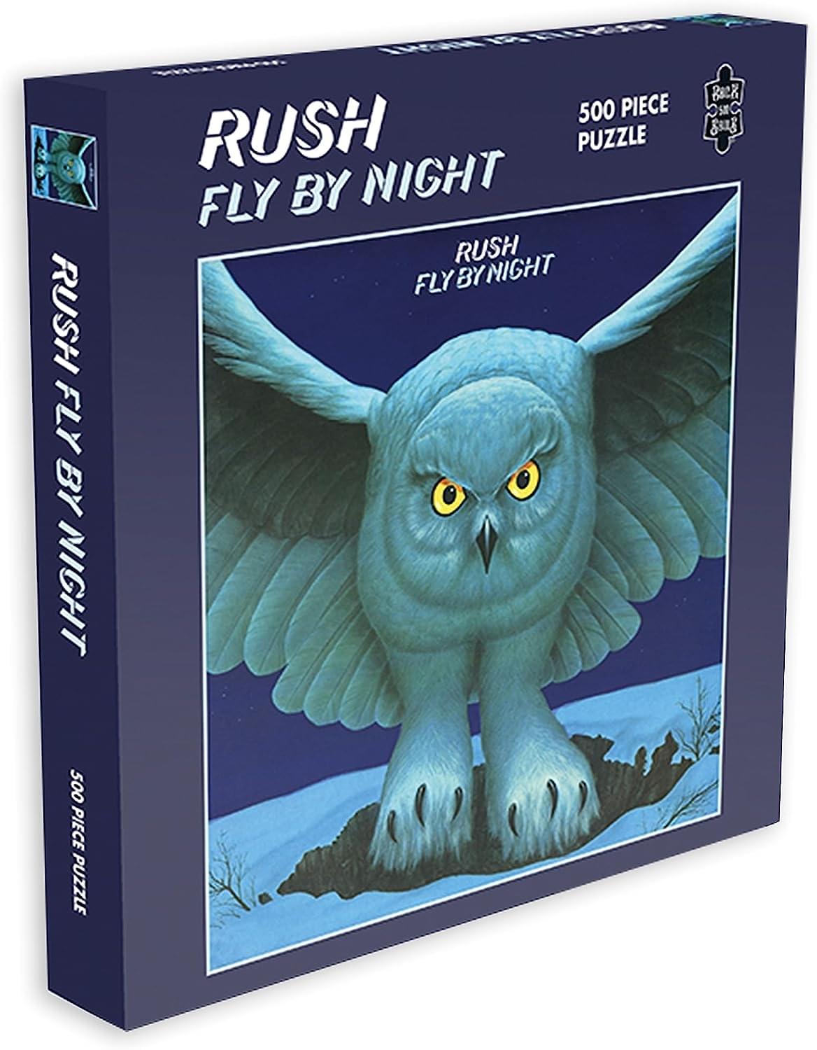 RUSH FLY BY NIGHT  
500 PIECE PUZZLE  

RUSH FLY BY NIGHT