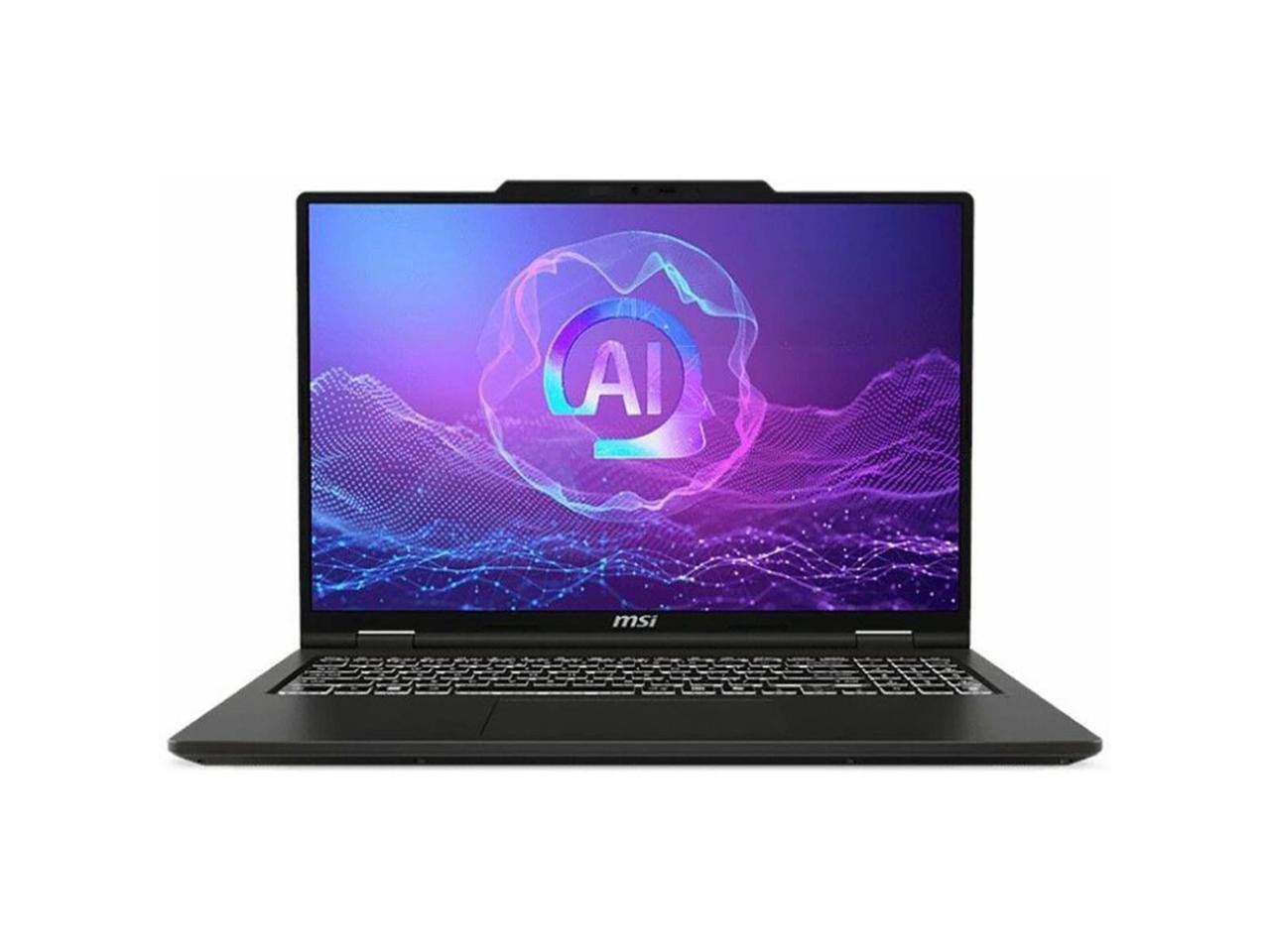 Alt View 7. MSI - MSI Venture 16 AI A2HM Venture 16 AI A2HMTG-047US 16" Touchscreen Notebook - Full HD Plus - 60 Hz - Intel Core Ultra 7 - Gray.