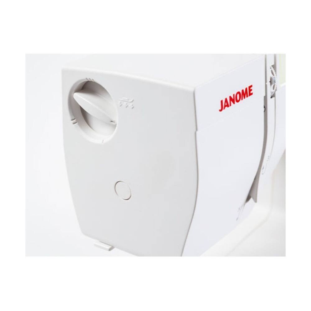 Back. Janome - Janome Sewist 721 Lightweight Sewing Machine with 19 Built-In Stitches Bundle - White.